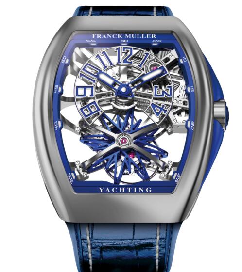 Review Franck Muller Gravity Yachting Skeleton Watches for sale Cheap Price V 45 T GR CS SQT YACHT NBR OG